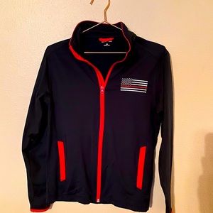 Thin Red Line Zip Up